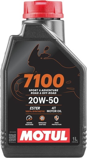 [243-6631] ACEITE 7100 MOTUL 20W50